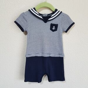 Mamas & Papas Cute Nautica Baby Onesie